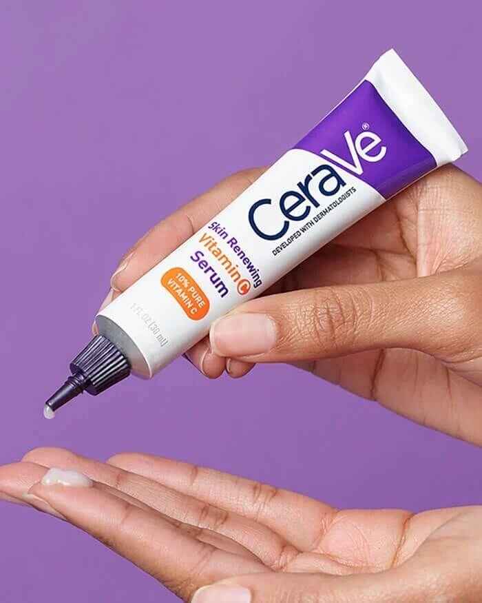 سرم ویتامین سی سراوی CeraVe مدل Skin Renewing حجم30میل